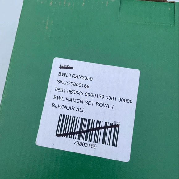 NWT Urban Outfitters Hand Ramen Bowl Set - Picture 9 of 14